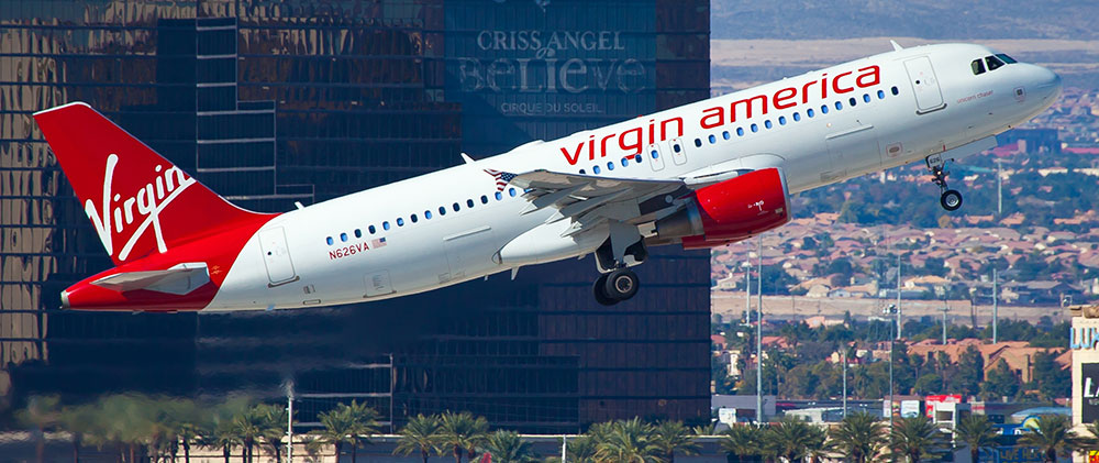 Virgin America jet